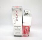 Christian Dior Addict Lip Glow Oil Cherry Oil Infused ~ 001 Pink ~ 0.20 oz