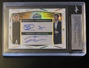 New Listing2023 Leaf Celebrity White Proof Bennedict Cumberbatch Andrew Garfield Auto #1/1
