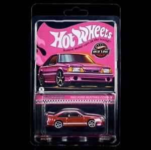 Hot Wheels RLC Exclusive Pink Edition 1993 Ford Mustang Cobra R NEW SEALED