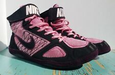 Nike takedown 4 Pink/black wrestling shoes sz 8 EU 41 Custom Rare Kolat Rulons