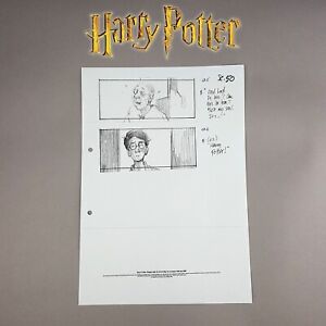 Harry Potter (2001) - Production Used Storyboard,  Harry at The Leaky Cauldron 3