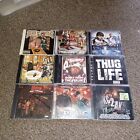 Lot of 9 Hip-Hop Gangsta Thug Rap CDs 90s  RARE CD’s Master P Bone Silkk Shocker