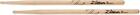 Zildjian Natural Hickory Drumsticks - 5A - Wood Tip (4-pack) Bundle