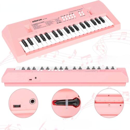 Electric Kids Piano With Microphone: Musical Toy Piano for Ages