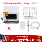 New ListingLarge Capacity Portable Countertop Dishwasher 3 Washing Programs 1200W 110V