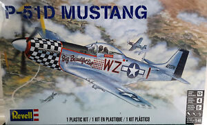 1/48 Scale Revell Models 'P-51D Mustang' Kit #855241