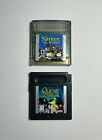 Nintendo Game Boy Color Lot of 2 Games: Shrek, Quest for Camelot (Tested)