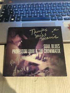 4 CD Lot Professor Louie & The Crowmatix - 2 Signed