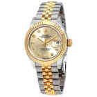 Rolex Lady Datejust Champagne Diamond Dial Steel and 18K Yellow Gold Automatic
