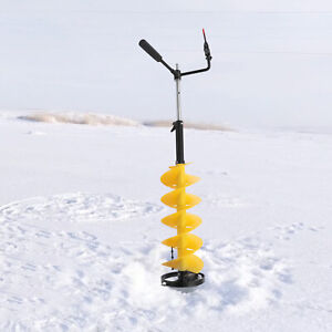 Cordless Nylon Ice Drill Auger Centering Point Blade Ice Auger Bit Ice Fishing