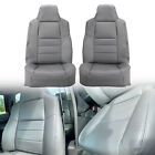 Full Front Gray Seat Cover For 2002-2007 Ford F250 F350 Lariat XL XLT Super Duty (For: 2002 Ford F-350 Super Duty Lariat 7.3L)