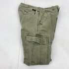 Superdry Pants Mens 32x32 Green Cargo Fatigue Straight Uitility Urban City Army