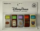 Disney Parks Exclusive Trash Can Highlighter Set of 5 Markers