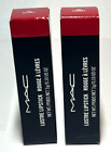 MAC Lustre Lipstick 502 COCKNEY Full Size 0.1oz/ 3g NEW - lot of 2