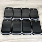 Lot of 8 LG 305C - Black (TracFone) Smartphone *Read Description*
