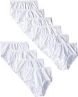 10 pack Fruit of the Loom Cotton BRIEF Underwear White size  5-6 - 7- 8 - 9 -10