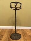 Vintage Wrought Iron STAND Cigarette Cigar Smoking Ashtray Garden Accents