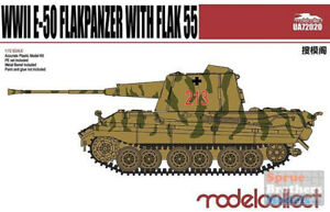 MOC72020 1:72 Modelcollect WWll E-50 Flakpanzer with Flak 55