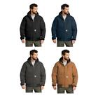 J140 Carhartt Quilted-Flannel-Lined Duck Active Jacket FREE SHIPPING **SALE***
