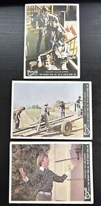 1967 Monkees cards Raybert Prod Inc Series A  Card# 13A, 14A & 27A