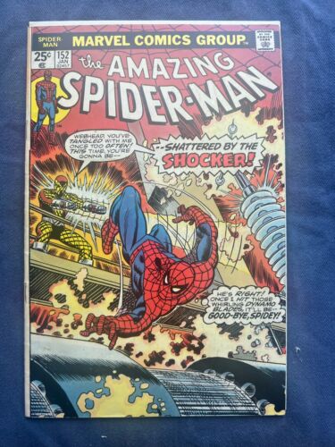 Amazing Spider-Man #152 VF Bronze Age comic featuring the Shocker