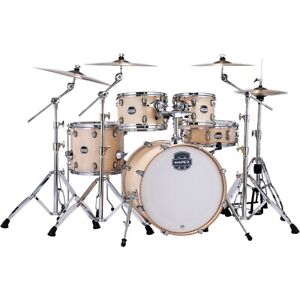 Mapex Mars Maple Fusion 5-Piece Shell Pack with 20 in. Bass Drum Natural Satin