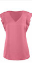 cabi NWT FALL 2021 Rose Top #4170 | SMALL $80.00 color: Bright Rose - SOLD OUT