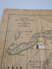 New Listing1880 Map Middle Atlantic States With West Virginia