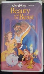 Walt Disney Classic Black Diamond Beauty and the Beast (VHS, 1992)