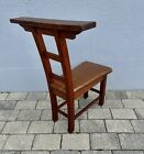 Antique Roycroft Meditation Chair, Stickley Limbert era  w7740