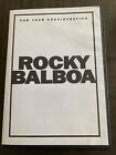ROCKY BALBOA Sylvester Stallone FYC For Your Consideration OSCAR AWARDS DVD