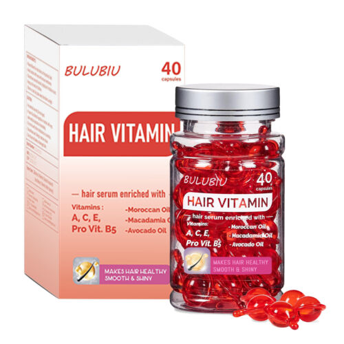 BULUBIU Hair Treatment Serum - No Rinse with Argan Macadamia Avocado Oils USA