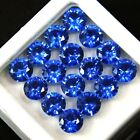 8 PCS 5 MM Natural Blue Ceylon Sapphire Loose Gemstones Certified Round Cut Lot
