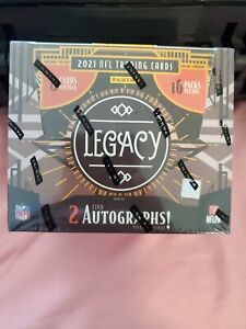 🏈NEW/FACTORY SEALED!! 2021 Panini Legacy NFL Football Hobby Box 128 CARDS!🏈
