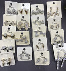 Wholesale high quality Jewelry lot 10 pairs crystal rhinestone stud Earrings
