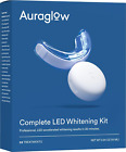 Auraglow Teeth Whitening Kit, LED Accelerator Light, 35% Carbamide