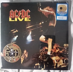 AC/DC - Live - 50th Anniversary 2xLP Gold Colored Vinyl NEW/SEALED!!!