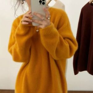 Hot Autumn and Winter Cashmere Sweater Women's Knitted Sweater