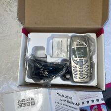 Nokia 3360 Cell Phone Silver New Open Box. Excellent