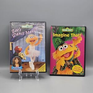 Zoe Sesame Street DVDs Zoe's Dance Moves And Imagine That