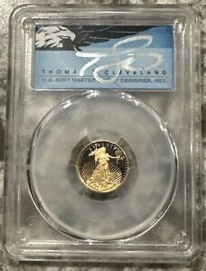 2021-W $5 1/10th oz. Type 1 Proof Gold Eagle PCGS PR70DCAM First Strike Signed