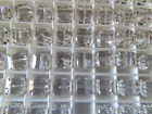 12 Swarovski Crystal Cube Beads 8mm Clear Crystal. #5601