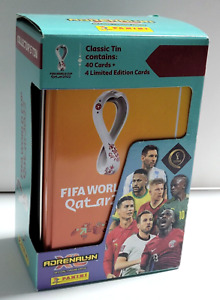 METAL BOX FIFA World Cup Qatar 2022 TCG Panini ADRENALYN XL - Orange Version