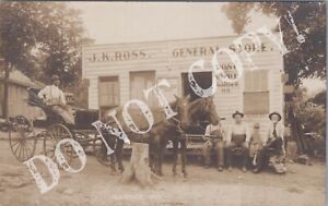 New ListingRPPC-Garber MO-General Store-Post Office-PO-Carriage-Taney County-Missouri-RP
