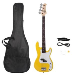 Glarry Electric P Style Bass Guitar + Cord + Wrench Tool +Bag