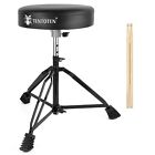 Drum Throne Drum Stool Adjustable Height, 2.75in Padded Drum Seat with High-D...