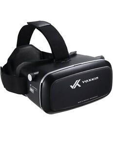 Voxkin VR Headset 3D Glasses Adjustable Straps Black High Definition Game System