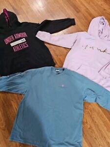 Womens Plus Size Lot Pink Under Armour Simply Southern L-2X