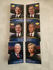 2016 Decision Lot 3 Party Pals Bookcards Reagan Bush Clinton