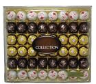 Ferrero Rocher Collection Fine Hazelnut Milk Chocolates 48 Count Assorted Cocoa